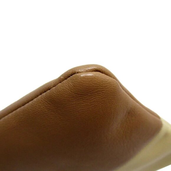 CELINE Clutch bag Cream x Brown leather - Picture 10 of 10
